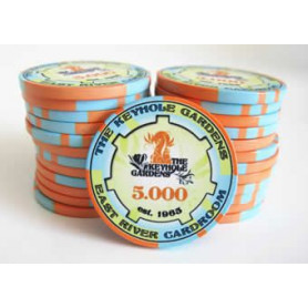 jeton poker garden 5000