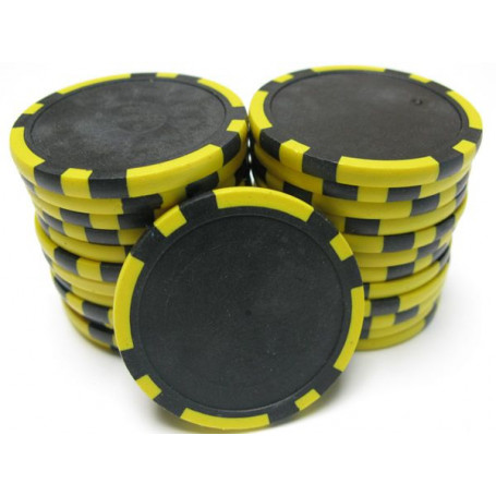 Petits cadeaux - Green's - Jeton poker gp fitting noir/blanc