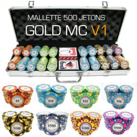 mallette 500 gold cash game