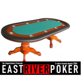 table de poker luxe
