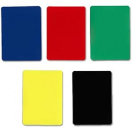 cartes de coupe format poker multicolore