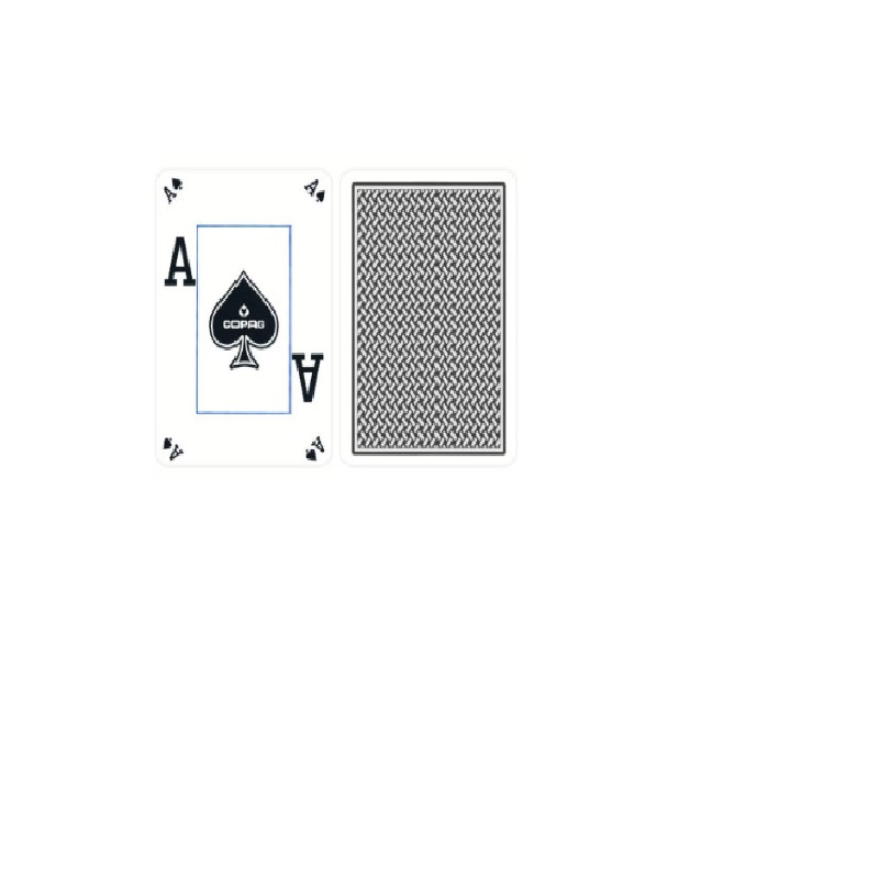 Copag "4 INDEX" Rouges - Jeu De 55 Cartes 100% Plastique