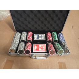 lot de 50 malettes avec jetons