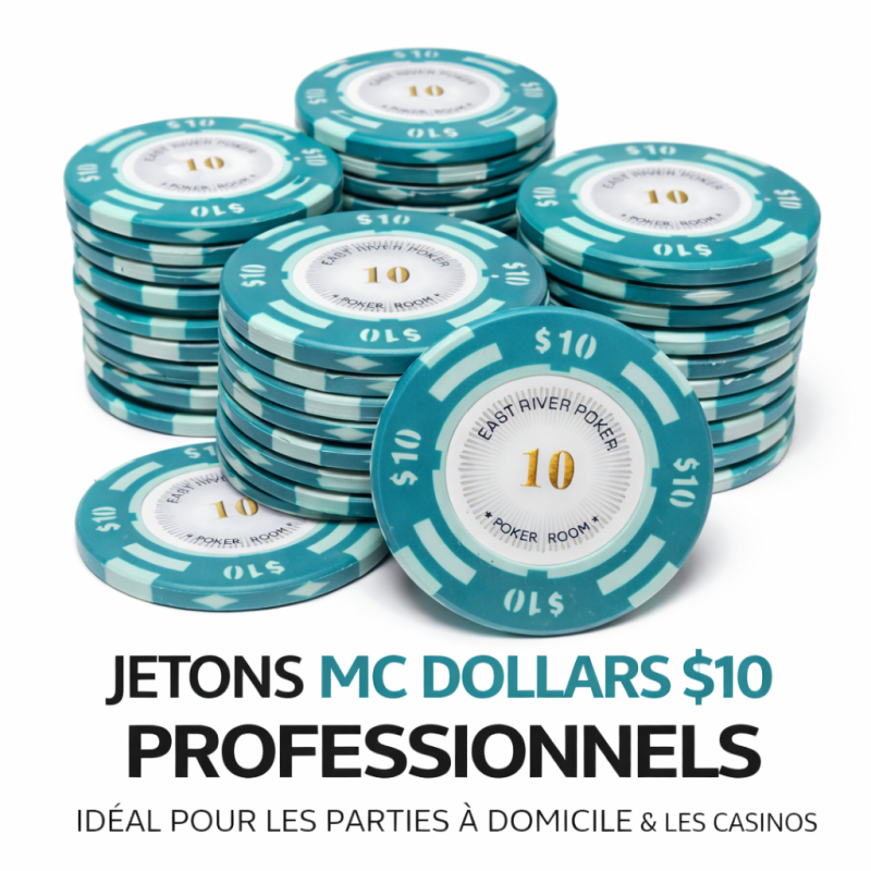 Jeton de poker MC 10