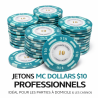 Jeton de poker MC 10