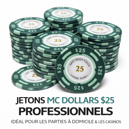 Jeton de poker MC 25