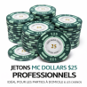 Jeton de poker MC 25