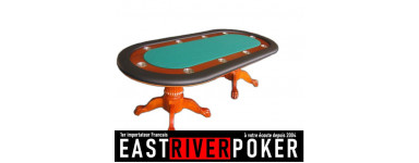 Table de poker et tapis