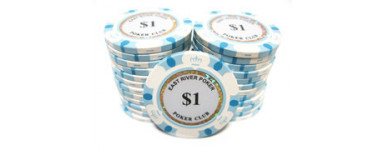 Jetons de poker MC - East River Poker